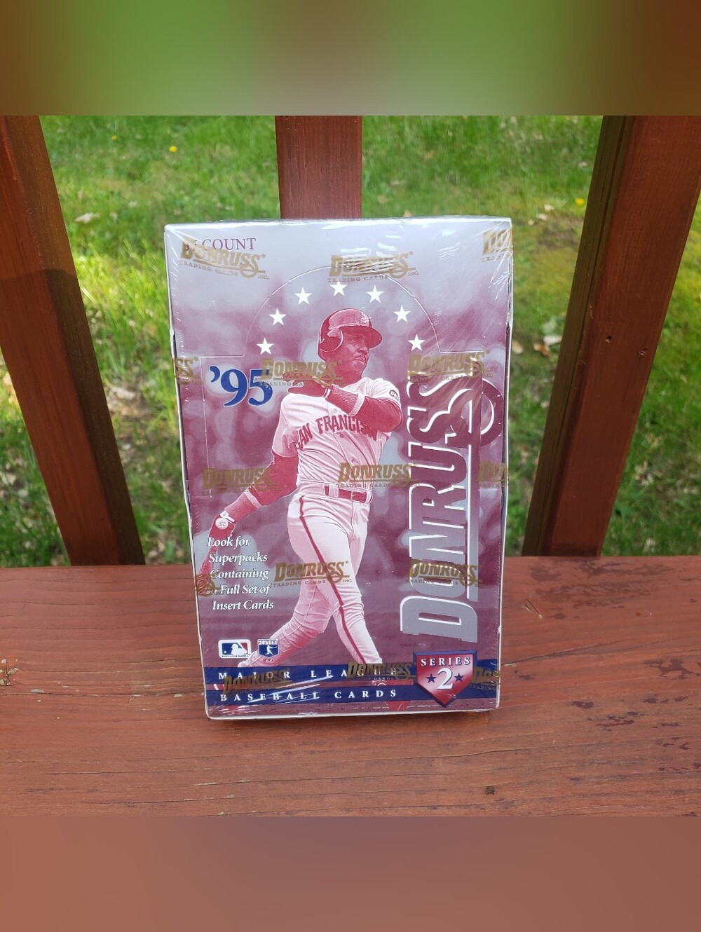 1995 DONRUSS Major League Baseball Cards SERIES 2 - Sealed Box